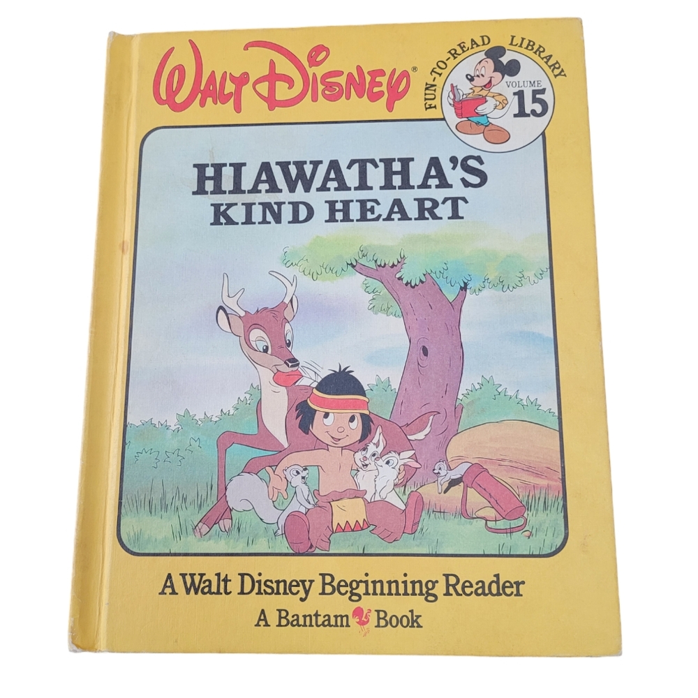 Hiawatha's Kind Heart- Walt Disney Beginning Reader- Volume 15